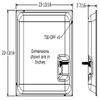 Hall Technologies SPK-820T (Ceiling Tile Speaker) view 3