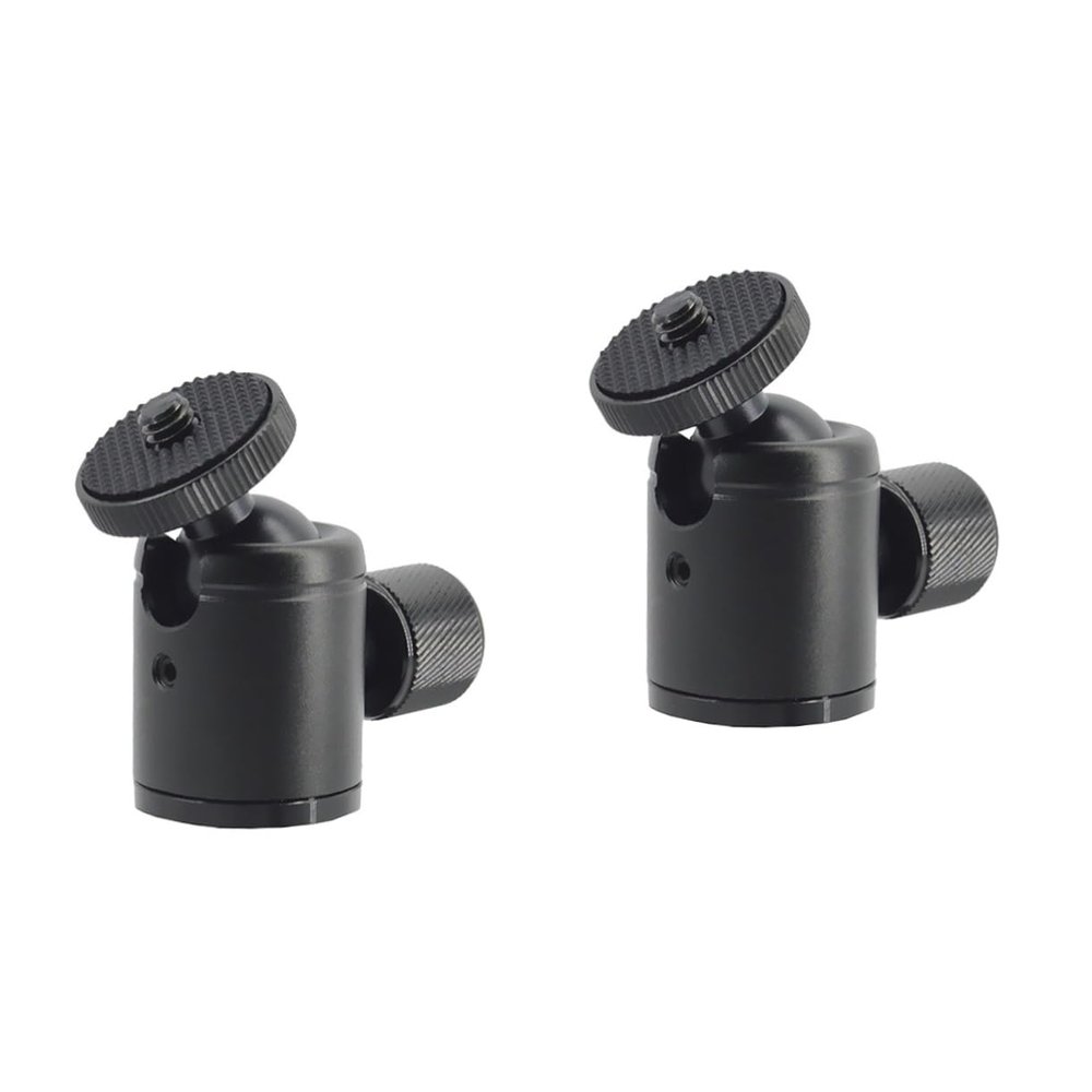 OSALADI 2pcs Photography Light Bracket Phone Head Ball Head Flash Holder Ball Screw Tripod Mount for Camera Accessory