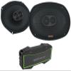 Audiosavings Bundle: (2) Kicker 51KSC69304 150 Watt RMS 3-Way Car Audio Speakers KSC69304 KSC6930 Bundle with (1) Rockville Rock Everywhere Portable Bluetooth Speaker/Waterproof (Items 3) view 1