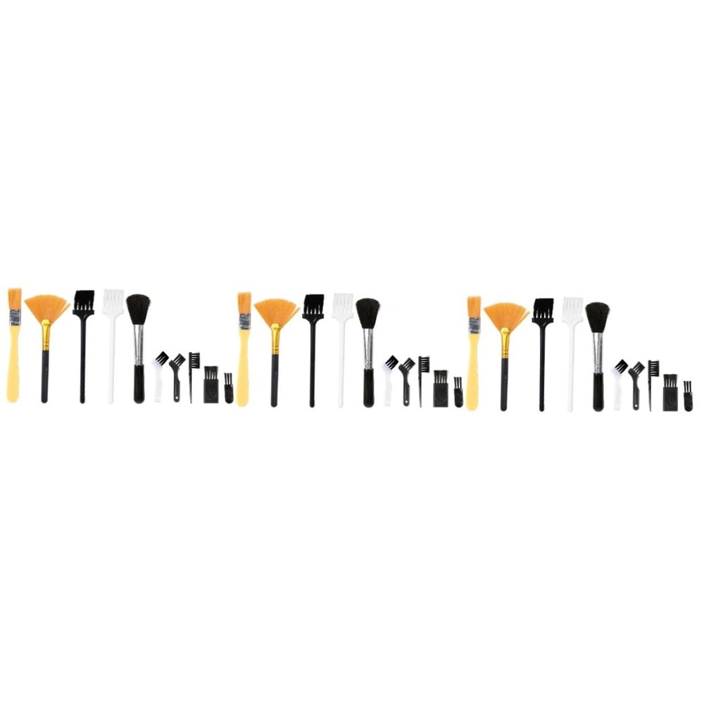 OSALADI 30pcs Quality Material Sturdy Bristles Easy to Clean Computer Cleaner Keyboard Dust Brush for Digital Products Cleaning Tools Random Color