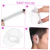 Hoement 2pairs Silicone Ear Covers for Hairdressing Shower Ear Comfortable Reusable Fit for Users view 2