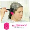 Hoement 2pairs Silicone Ear Covers for Hairdressing Shower Ear Comfortable Reusable Fit for Users view 3