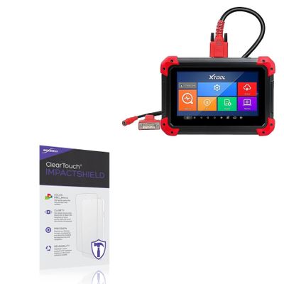BoxWave Screen Protector Compatible with XTool X100PAD Plus (7 in) - ClearTouch ImpactShield (2-Pack), Impenetrable Screen Protector Flexible Film
