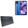 BoxWave Keyboard Compatible with Yezz Art 3 Lite - SlimKeys Bluetooth Keyboard, Portable Thin with Chiclet-Style Keys - Jet Black view 1