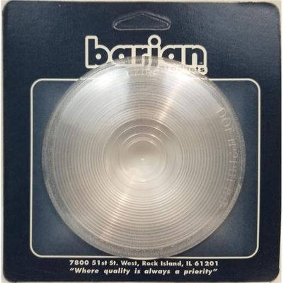 Barjan 049BP41015W 4-1 by 4 in. Lens Round Coded - Clear