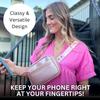 Save The Girls Cell Phone Sling - Women's Crossbody Handbag - Fanny Pack (Travelers Treasure) - Phone Case & Sling Purse (Pink) view 2