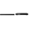 Sony S100F 2.0ch Soundbar with Bass Reflex Speaker, Integrated Tweeter and Bluetooth, (HTS100F), Easy Setup, Compact, Home Office use with Clear Sound Black & DVPSR210P DVD Player