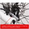 Odorkle Computer,High Strength Aluminum Alloy Speedometer Stopwatch Cycling Accessory view 4