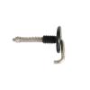 CHICHIYANG Portable Stainless Steel Gravity Hook Tripod Center Shaft with 3/8 Interface for Camera Tripod Accessories