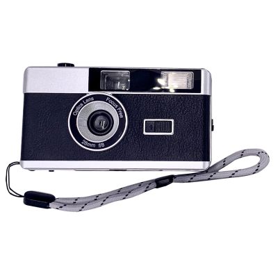 Kamonda 35mm Film Camera Retro Style Camera, Focus Free, Reusable, Built in Flash, Easy to Use for Photography Enthusiasts, 120x60x40mm
