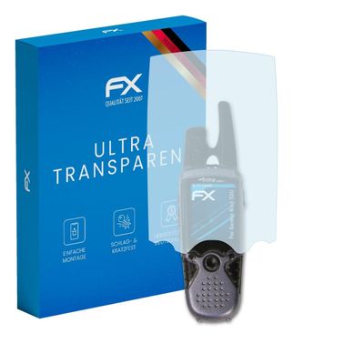 atFoliX Screen Protection Film compatible with Garmin Rino 520 Screen Protector, ultra-clear FX Protective Film (2X)