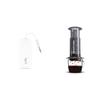 Twelve South AirFly Pro Bluetooth Wireless Audio Transmitter/Receiver & Aeropress Original Coffee and Espresso Maker, Barista Level Portable Coffee Maker with Chamber view 1