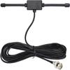Woostars 16 feet/5m VHF UHF Car Truck Police Scanner Adhesive Mount Antenna Vehicle Ham Radio Amateur Radio Mobile Scanner BNC Male Dipole Antenna view 1