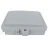 Pissente FTTH Fiber Optic Distribution Box, 12 Core Wall Mounted, IP65 Waterproof Enclosure for Cables, Pigtails, Patch Cords view 2