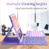 FUWANG Compatible with iPad 9th Generation Keyboard Case 10.2"(2021)/8th Gen/7th Gen Bundle with Wireless Mouse,Rechargeable LED Wireless Bluetooth Mouse view 4