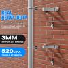 SS304 Antenna Wall Mount 9 Inch Tall Heavy-Duty Stand Off Wall Mast Mount Windproof Antenna Mounting Bracket view 3
