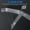 SS304 Antenna Wall Mount 9 Inch Tall Heavy-Duty Stand Off Wall Mast Mount Windproof Antenna Mounting Bracket view 4