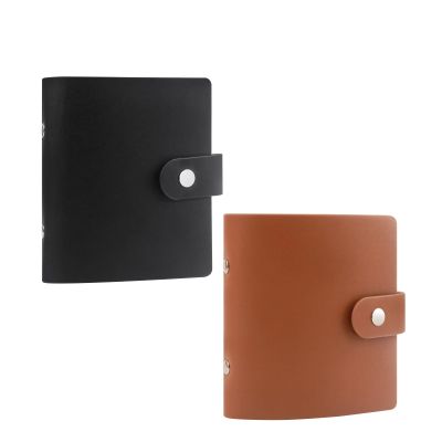 2Packs 52 Pockets Mini Photo Album for Fujifilm Instax Mini Instant Film(Black+Brown)