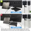 BN39-02688B One Connect Cable Compatible with Samsung QN95A QN95B QN700A QN700B QN700C QN800A QN800B QN800C QN800D QN900A QN900B QN900C Series QLED 4K/8K TV, 2.5m /8.2ft view 4