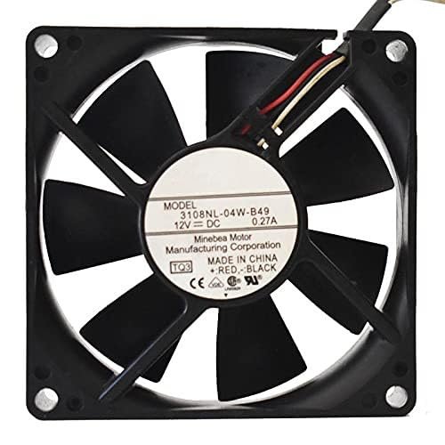3108NL-04W-B49 8020 12V 0.27A 80x80x20mm Cooling Fan