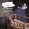 Acrylic Wall Mount Shelf for Camera No Drill Wall Mount Shelf for Echo Dot Echo Pop Phone Organizer for Bathroom, Bedroom, Living Room, Kitchen, Room Decor (Large) view 4