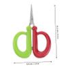 Fishing Scissors 2 Sets with Serrated Edge, Stainless Steel view 2