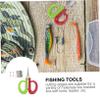 Fishing Scissors 2 Sets with Serrated Edge, Stainless Steel view 4
