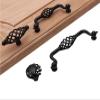 1Pcs Black Handle Single Hole Cabinet Drawer Knobs and Wardrobe Door view 3