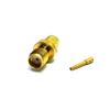 RFVOTON SMA Female Crimp Connector, SMA Female Plug Crimp Connector for RG8X,LMR240, KMR240,4D-FB,CNT240, RG8 Mini Coax Cable (Pack of 10) view 2