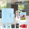 2Packs 52 Pockets Mini Photo Album for Fujifilm Instax Mini Instant Film(White+Blue) view 4