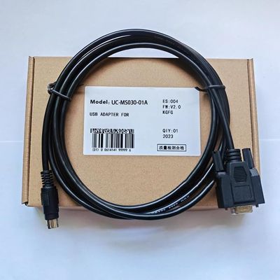 UC-MS030-01A for Communication Cable Gold-Plated Round Plug 9-Hole Plug 3 m