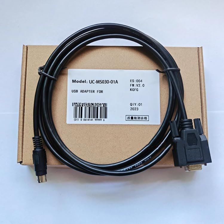 UC-MS030-01A for Communication Cable Gold-Plated Round Plug 9-Hole Plug 3 m