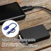 Adapter Cable, USB to Adapter, Female to USB Male Adapters, Type C Charger Cables Converters, Supports Charging Data Transmission, USB to Type C Adapter for Laptop Pc Charger view 3