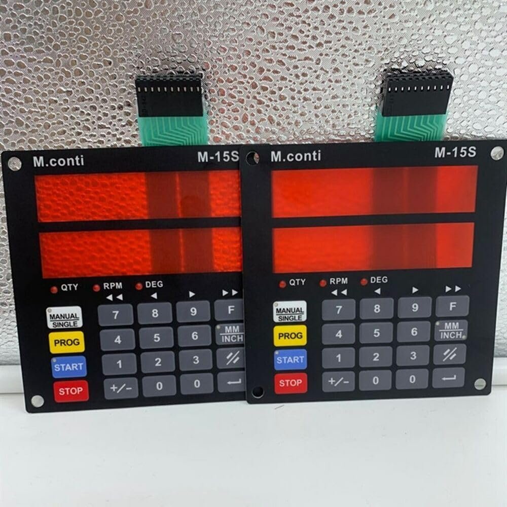 QTY:1 Membrane Keypad FIT FOR M15S Controller M.cont Protective Film