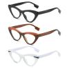 laureles 3 Pack Mix Fashion Computer Women Reading Glasses Blue Light Blocking Cat Eye Readers Female (3 Pack Mix, 1.50 Magnification) view 1