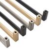 1Pcs Handle Modern Minimalist Kitchen Furniture Cabinet Drawer Pull Gold zinc Alloy Wardrobe Bedside Cabinet Locker Knob view 3
