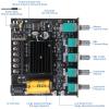 DiGiYes Bluetooth Power Amplifier Board with Subwoofer 2.1 Channel 50W x 2+100W DC 12V-24V Audio Power Amplifier Module for DIY Bluetooth Audio and Store Home Theater with Treble and Bass Control view 3