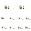 VOTON 10pcs SMA Male Crimp RF Connector Gold-Plating for RG316 RG174 Cable view 1