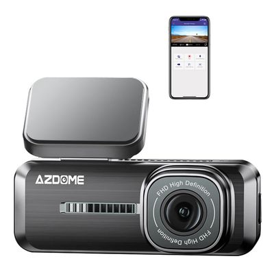 XRC TECH 1080P FHD Dash Camera WiFi 24H Parking Mode Car DVR with APP G-Sensor Loop Recording,Super Night Vision, Video Recorder, Black