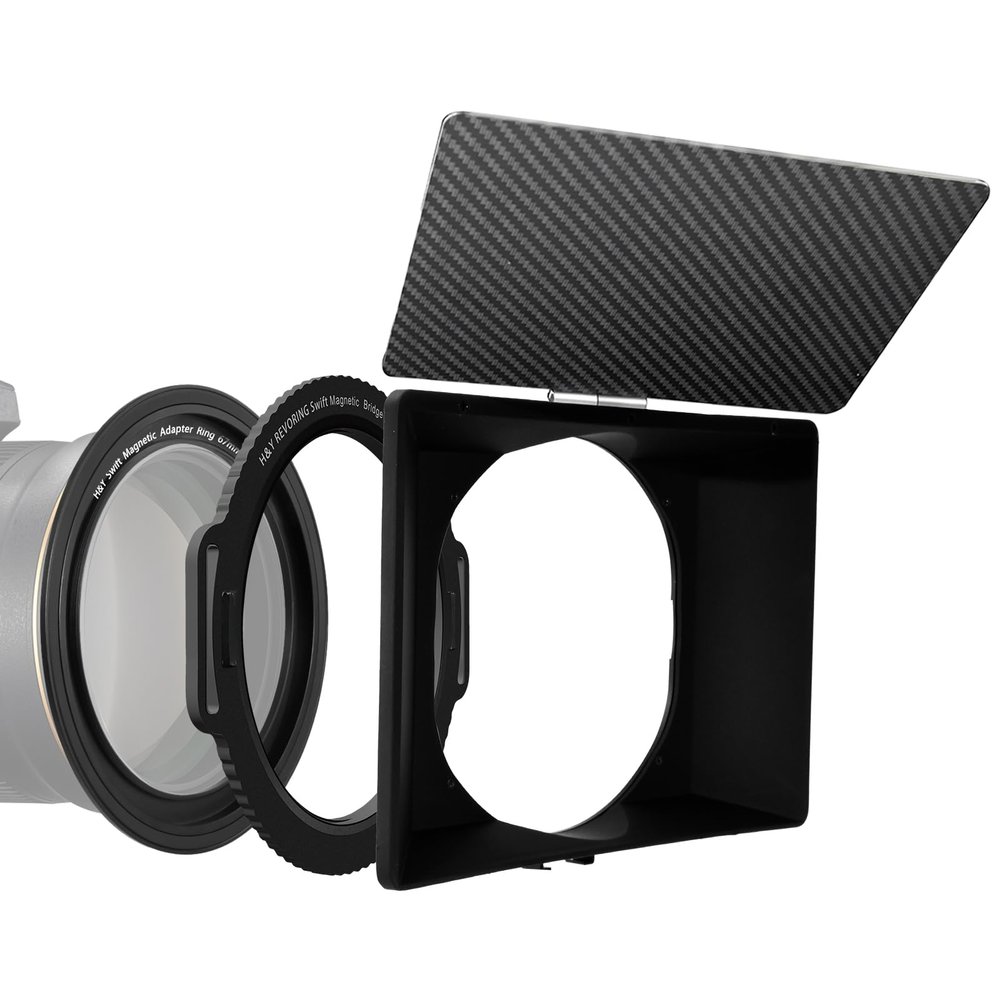 H&Y Swift Camera Lens Filter Sets Swift Basic Lens Filter Accessories Kit 67mm 72mm 77mm 82mm Magnetic Step Up Rings Magnetic Bridge Ring Magnetic Matte Box
