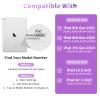 FUWANG Keyboard Case for iPad 9th Generation Keyboard Case 10.2"(2021)/8th Gen/7th Gen Bundle with Detachable Backlit Keyboard Bundle with Wireless Mouse,Rechargeable LED Wireless Mouse view 2