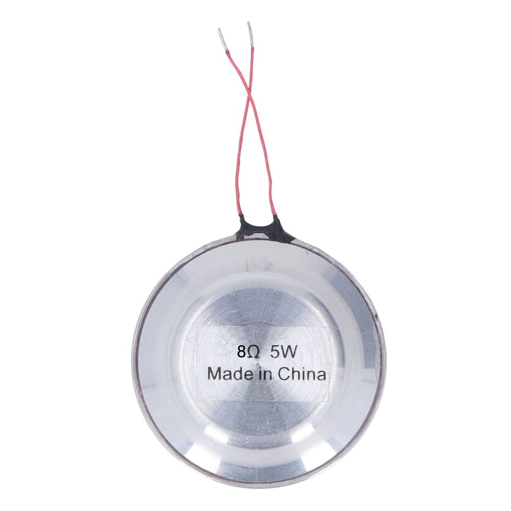 EBTOOLS Resonance Speaker, 35MM 1.3Inch All Frequency Resonance Loudspeaker, Round Vibration Strong Bass Loudspeaker, for Computer Laptop MP3 MP4 CD Mobile Phone (8 5W)