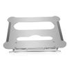 HOMSFOU Foldable Stand Aluminum Alloy Riser Swivel Notebook Bracket Desk Stand view 1