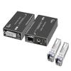 Zhpuostd 4K DVI Over Fiber Extender Kit with 10G SFP+ Modules, Mini Transceiver Supports Dolby/DTS Audio & 3D Video, Up to 20km Transmission, Plug & Play Installation, a Pair view 1