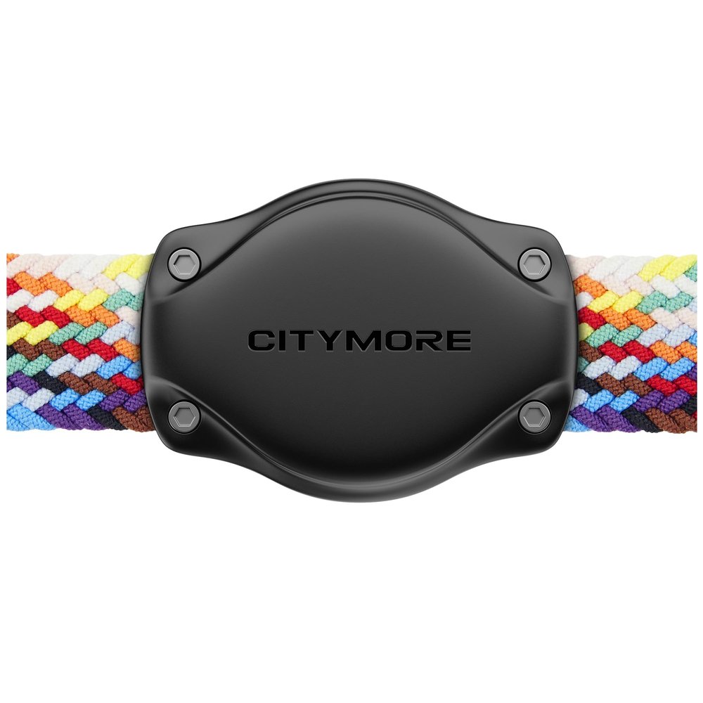 citymore for AirTag Strap Mount | for Airtag Holder case1 Pack Compatible with Apple AirTag, IPX8 Waterproof & Discreet | for Backpacks, Bags & Camera Straps Hidden mount