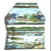 EReader Quilted Sleeve, Small 8.25" x 6.25" Book Sleeve in Native Fish view 3