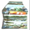 EReader Quilted Sleeve, Small 8.25" x 6.25" Book Sleeve in Native Fish view 4