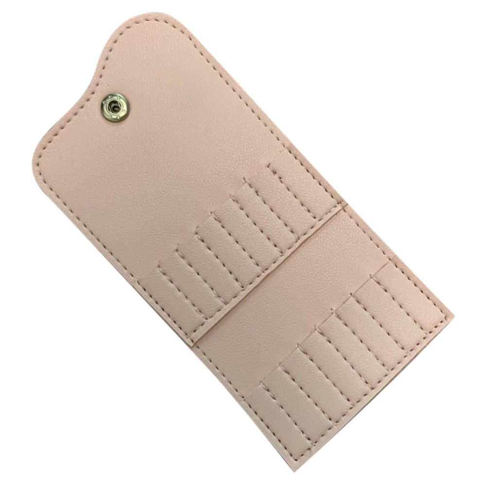 Ipetboom 16holes Nail Drill Bit Holder Portable Storage Bag for Nail Drill Bits Compact Organizer for Travel Stylish Protects