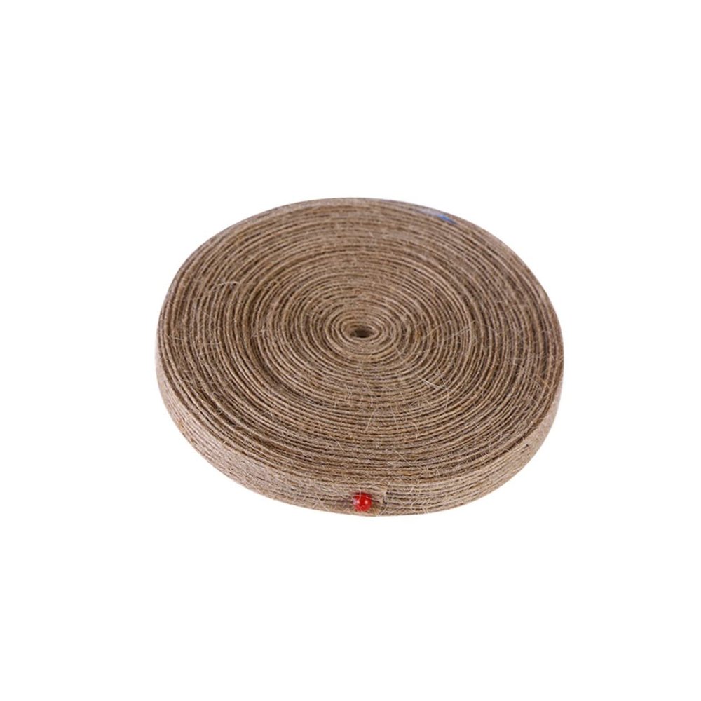 Gogogmee Jute Webbing Natural Rope Craft Rope Cord Versatile Decor DIY Projects