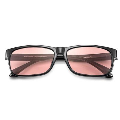 Pilestone Color Blind Glasses for Red-Green/Blue-Yellow Color Vision Deficiency Indoor/Outdoor Use ~ Pick Yours (Classic TP-021 Indoor Lens C for Moderate Red-Green Deficiency)